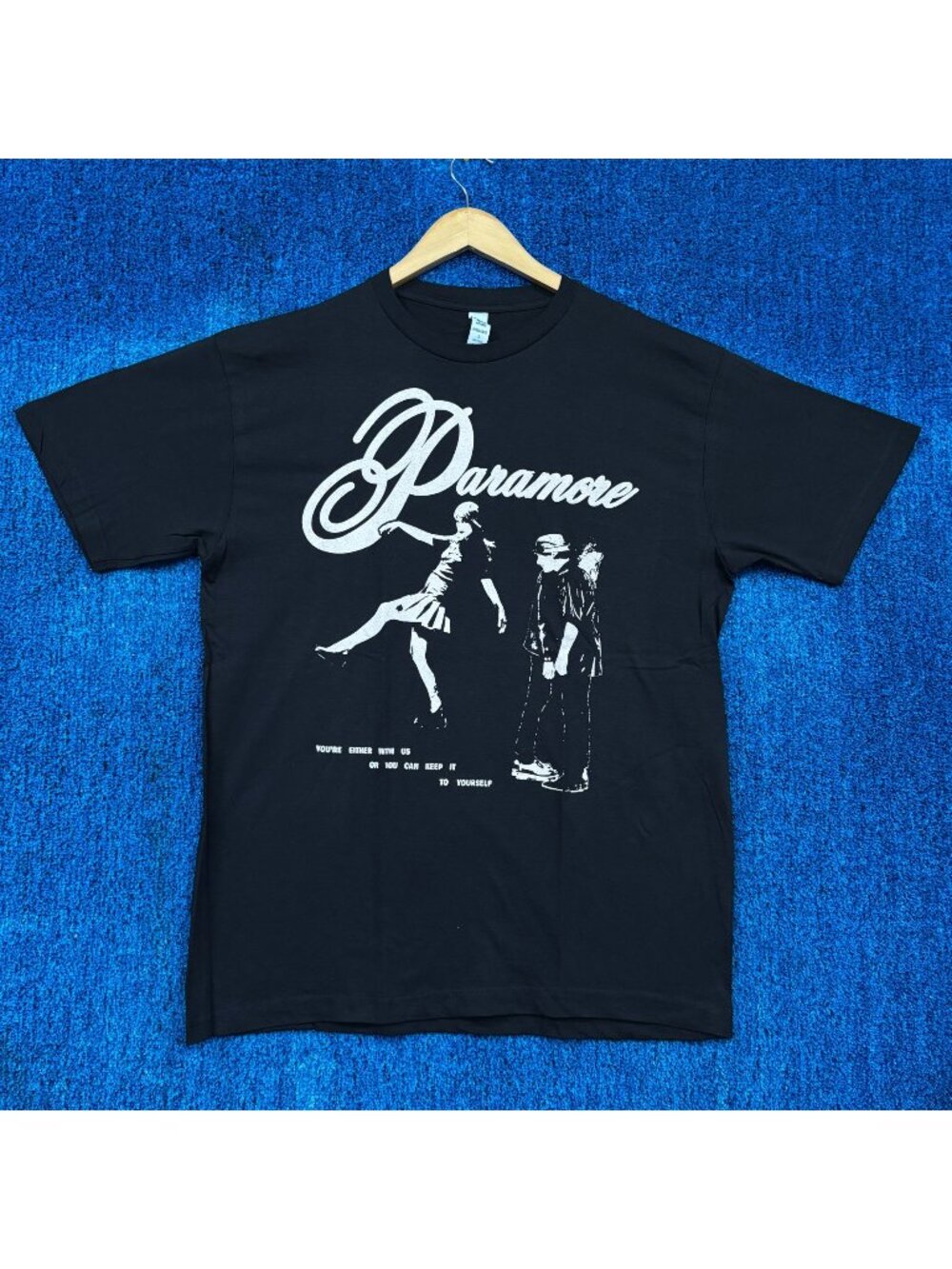 Paramore Your Either With Us Rock T-Shirt Large